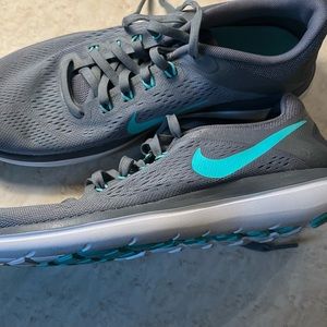 Nike Flex Run 2016 Grey and Teal